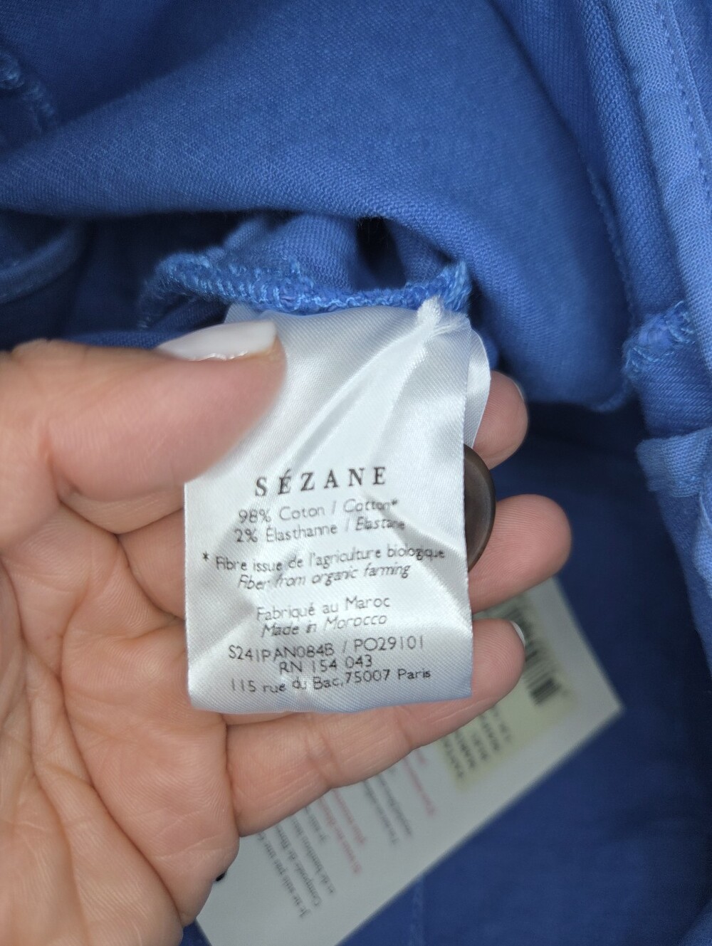 Sezane Marino Crop Trousers 36 NWT - Picture 11 of 13